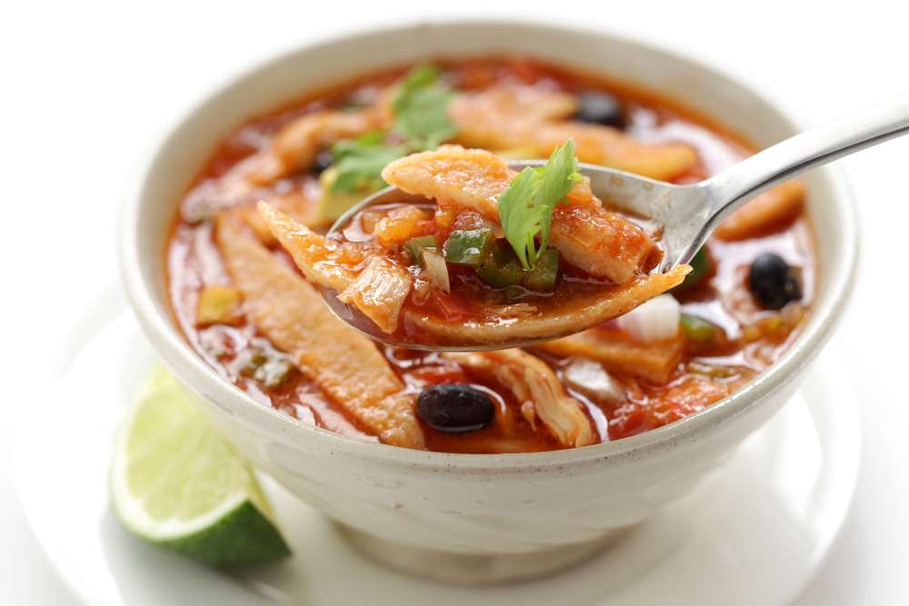 CHICKEN TORTILLA SOUP