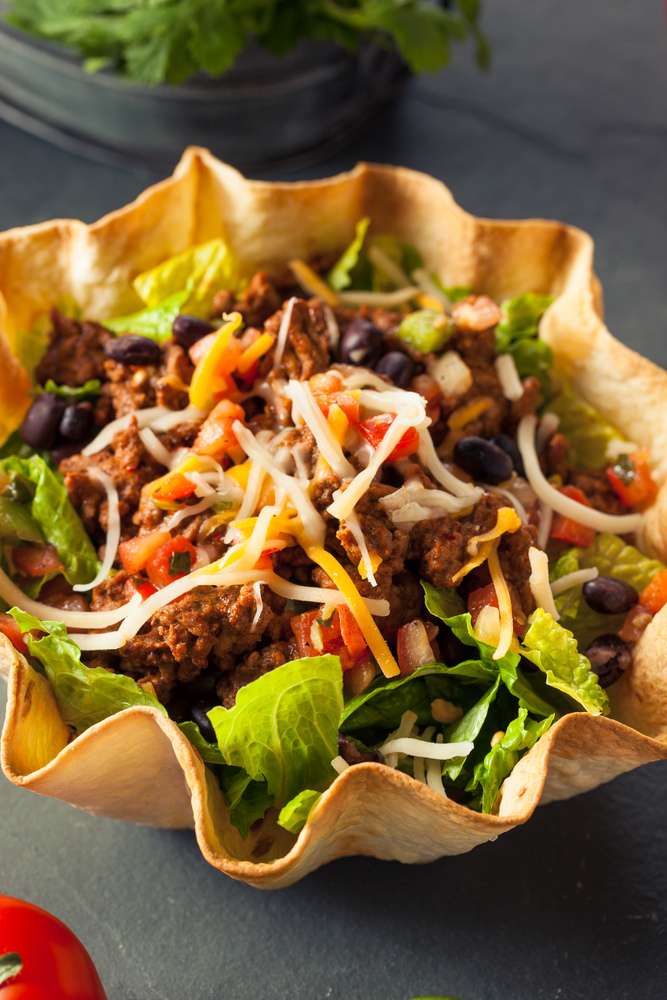 KIDS SMALL TACO SALAD